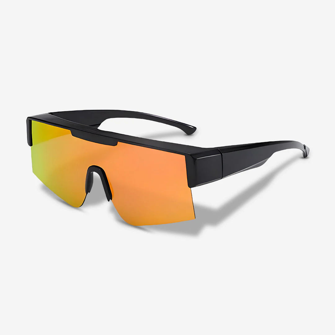 Clip-on Sunglasses (Polarized) – Wear over regular glasses; Unisex; Includes a storage pouch