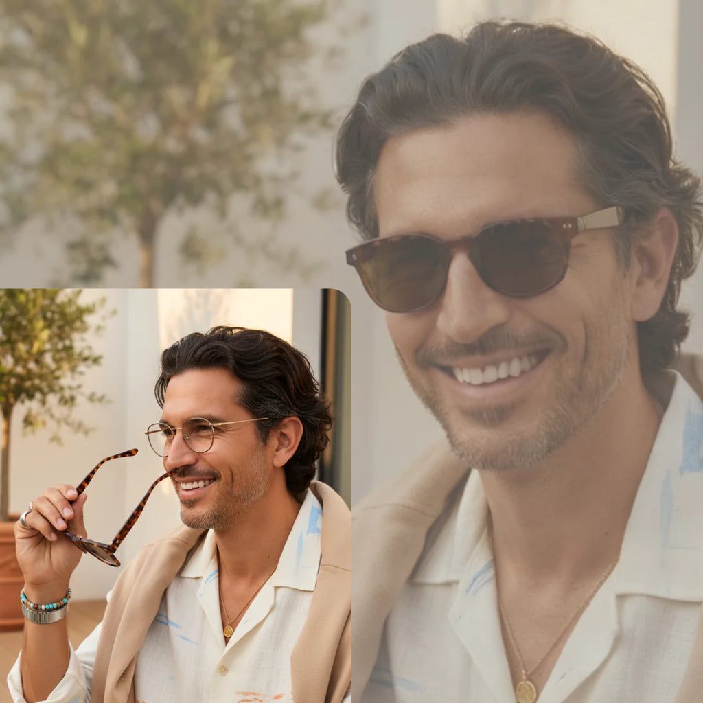 Clip-on Sunglasses (Polarized) – Wear over regular glasses; Unisex; Includes a storage pouch