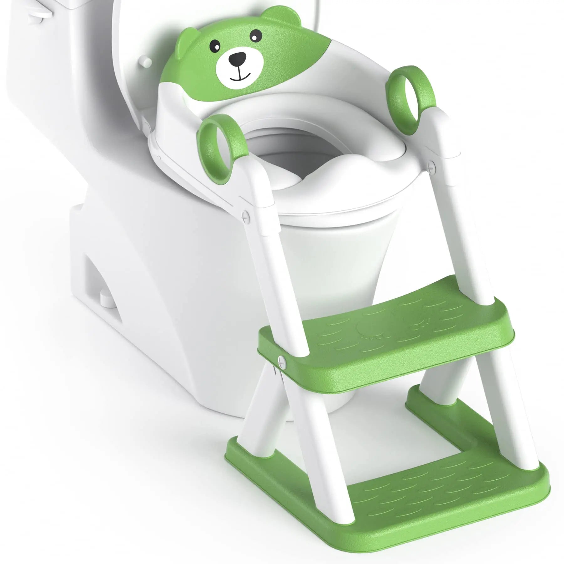 Little Bear Potty Training Seat, Upgraded 2-in-1 Toddler Toilet Seat