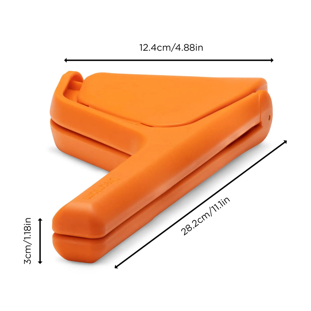 Original orange juice extractor - 11 inches, foldable and flat for storage, suitable for all citrus fruits