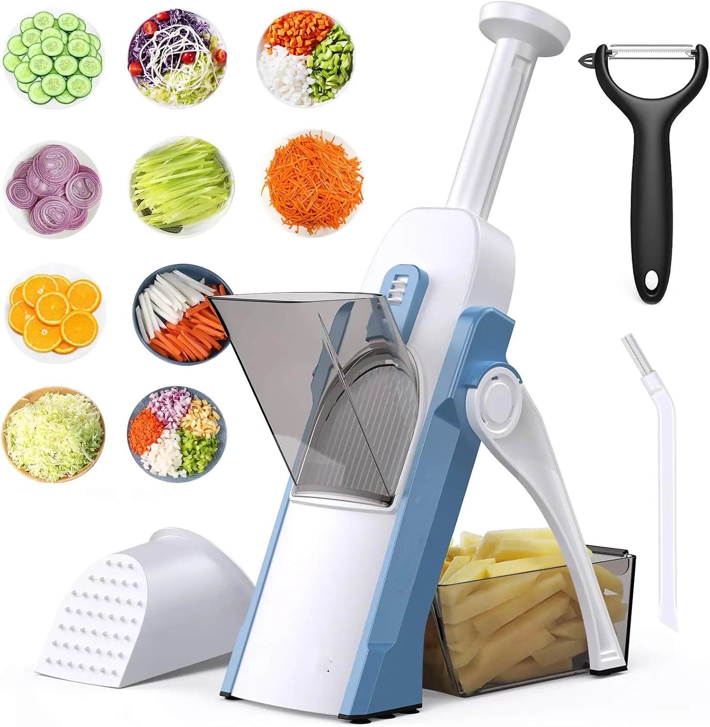 Multifunctional Vegetable Chopper, Slicer, and Dicer