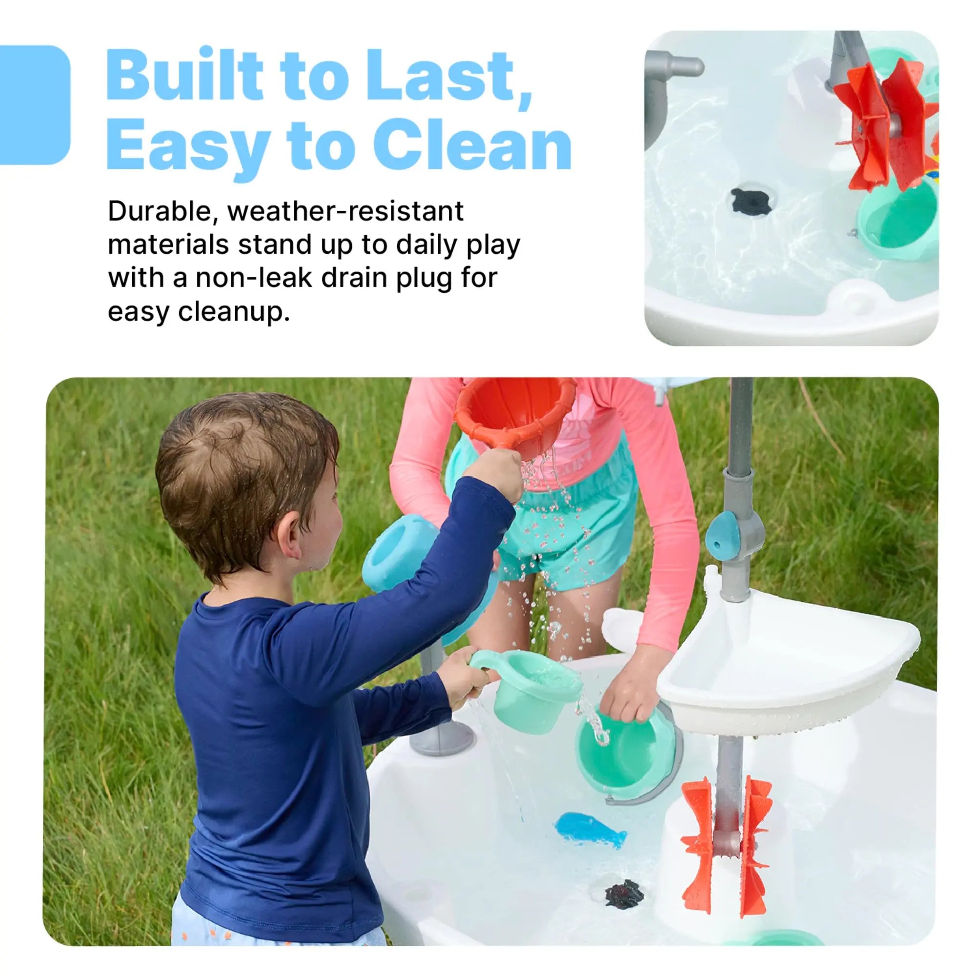 Water Play Table (with Spray Canopy)