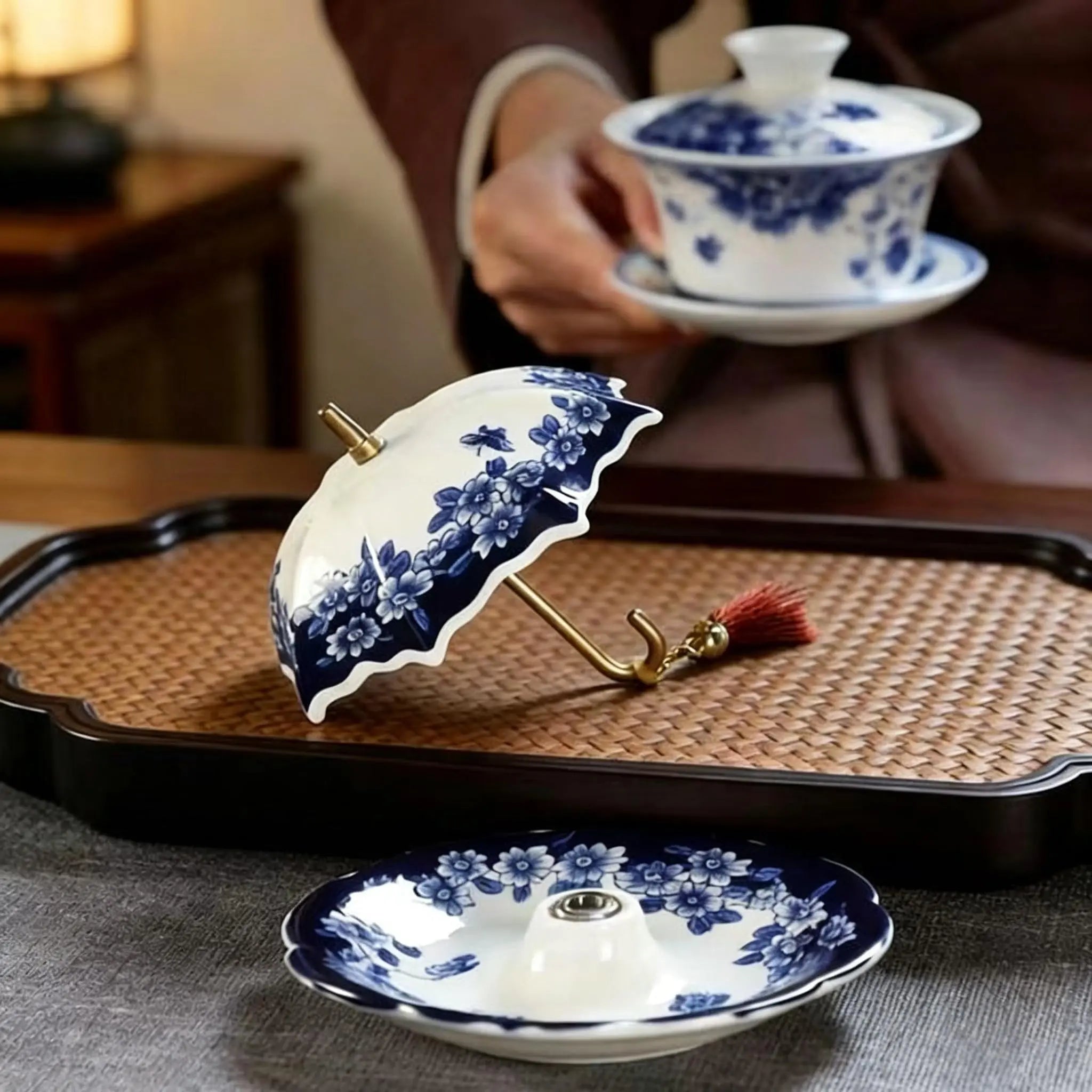 Umbrella-shaped Ceramic Tea Strainer-Buy 2 get 10% off
