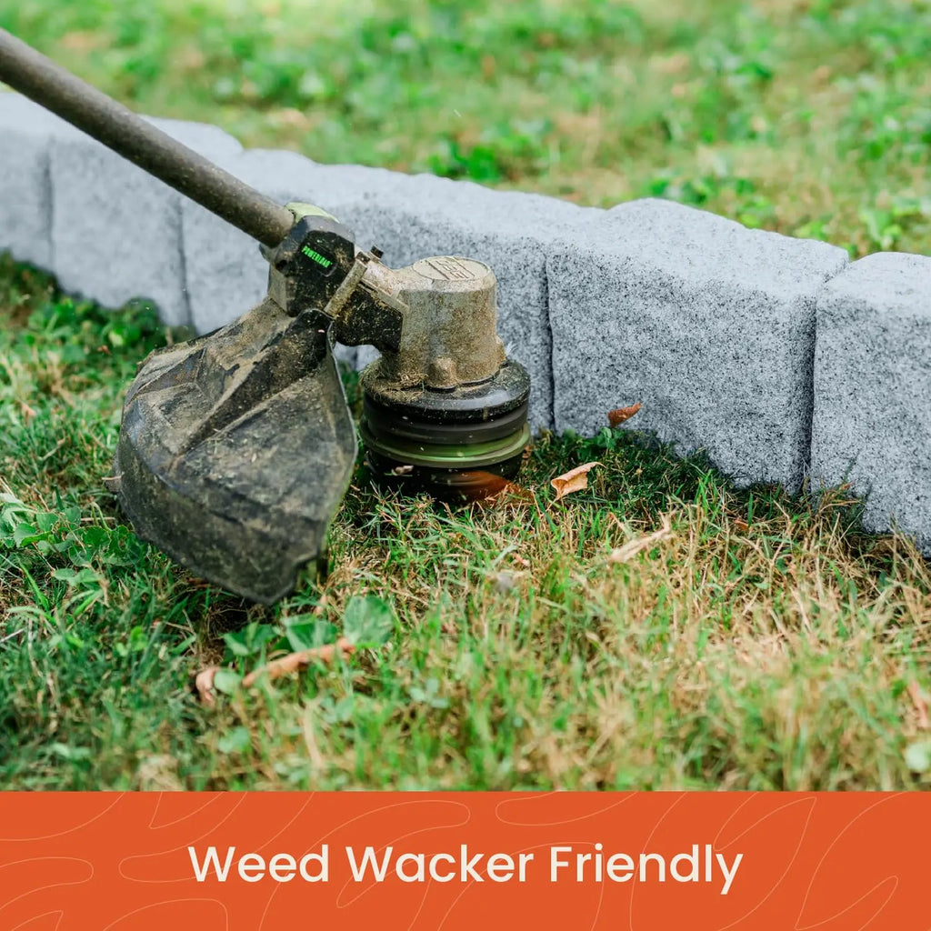 Artificial stone blocks (suitable for lawn edging, flower beds, and garden borders)