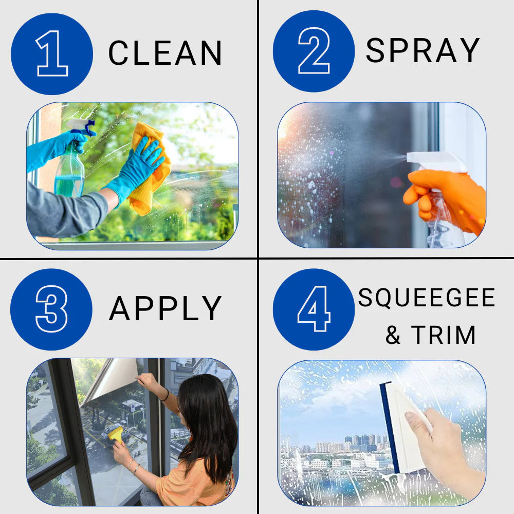Window Privacy and Insulation Film