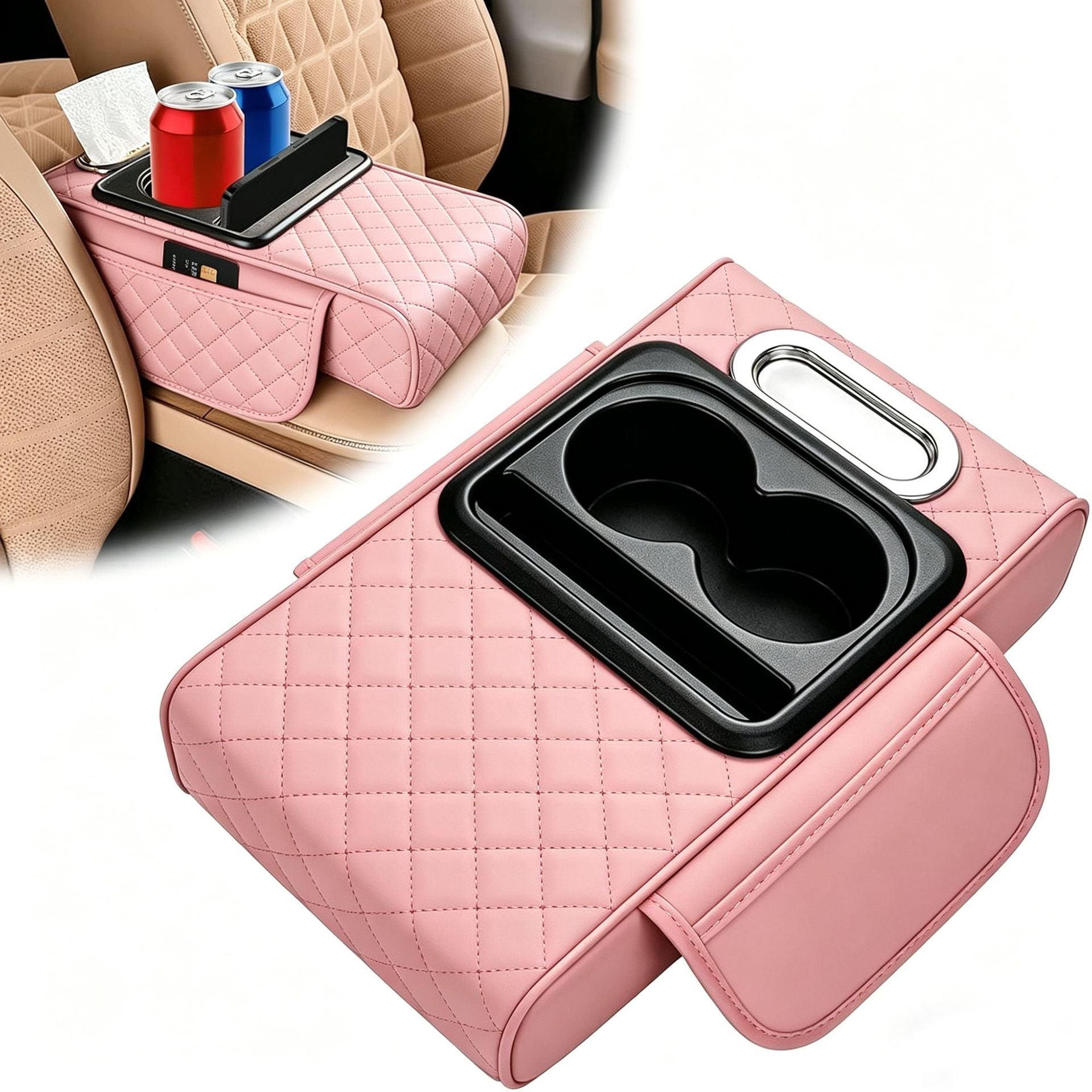 Car Comfort Armrest Organizer