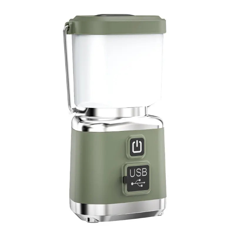 1000-lumen rechargeable camping lantern with 4 lighting modes and a waterproof design