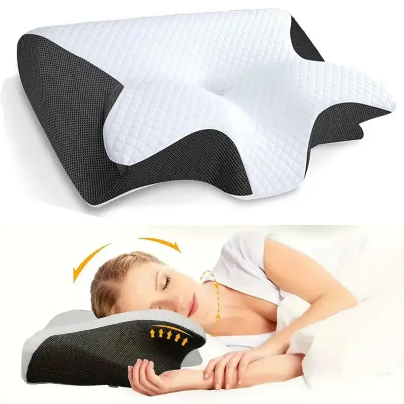 Butterfly-Shaped Memory Foam Neck Pillow