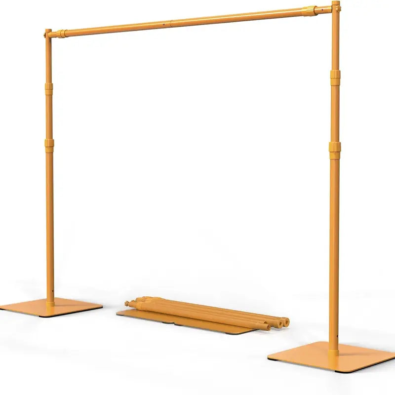 8x10-Foot Adjustable Photography Backdrop Stand Set