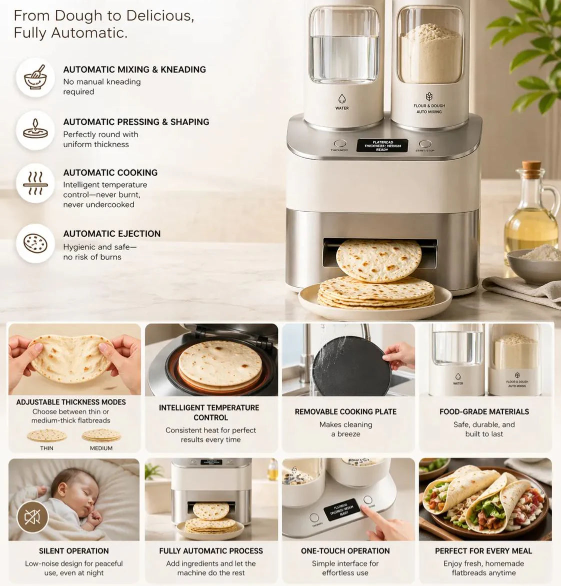 🎉Anniversary Sale - Automatic Smart Pancake Griddle Machine